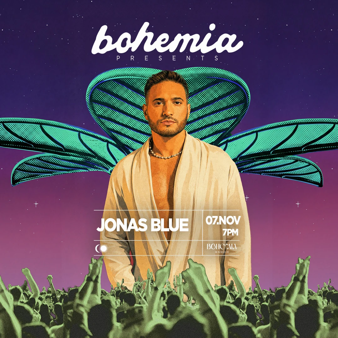 Jonas Blue event artwork